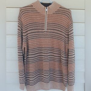 Mens F/X Fusion Quarter Zip Sweater. Size XXL